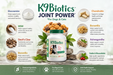 K9Biotics Joint Power supplement for dogs and cats with ingredients listed on a white background.