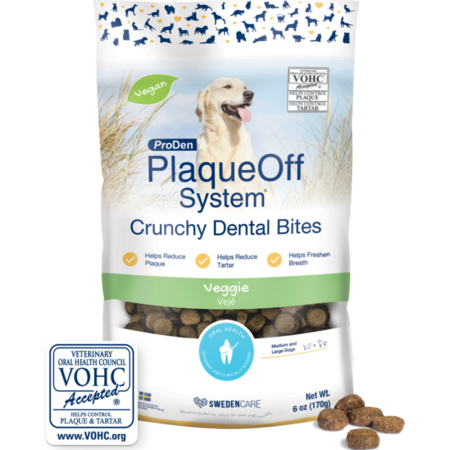 SWEDENCARE PRODEN PLAQUEOFF CRUNCHY DENTAL BITES FOR DOGS