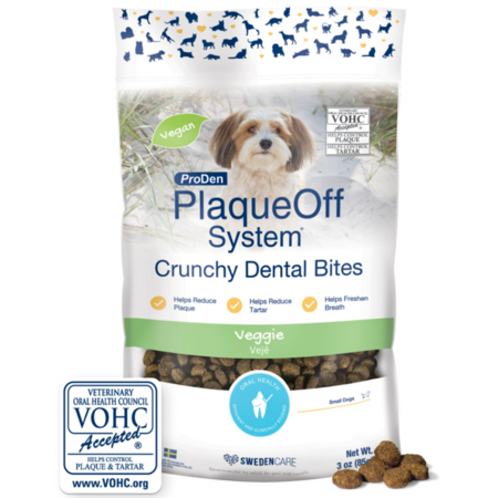 SWEDENCARE PRODEN PLAQUEOFF CRUNCHY DENTAL BITES FOR DOGS