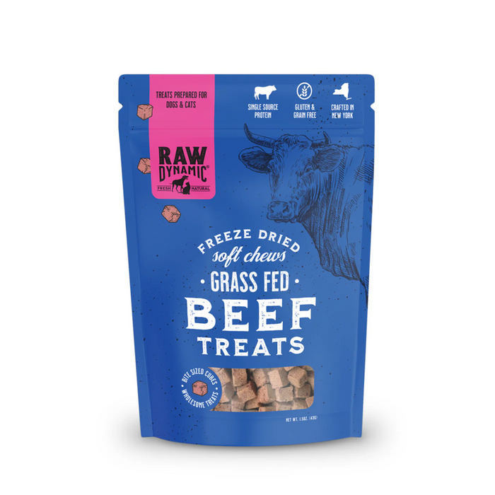 Raw Dynamic Freeze Dried Cat and Dog Treats 1.5 oz