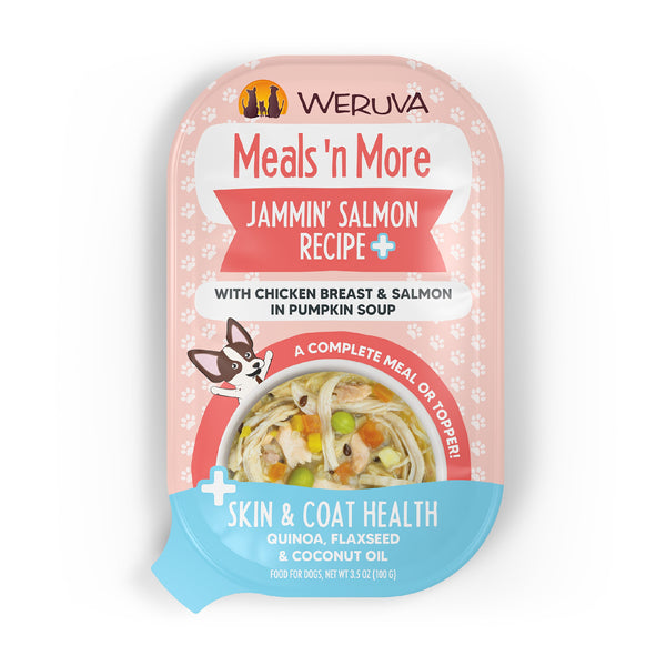 Weruva Jammin' Salmon Recipe Plus with Chicken Breast & Salmon in Pumpkin Soup