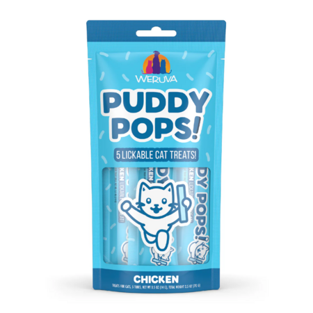 WERUVA LICKABLE CAT TREATS 5-PACKS