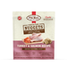 A bag of Primal Pet Food Co. Frozen Raw Nuggets Turkey & Salmon Recipe dog food, shown against a plain white background.