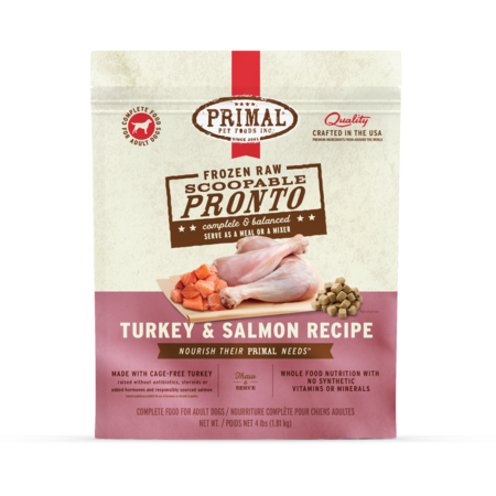 PRIMAL PRONTO FROZEN DOG FOOD