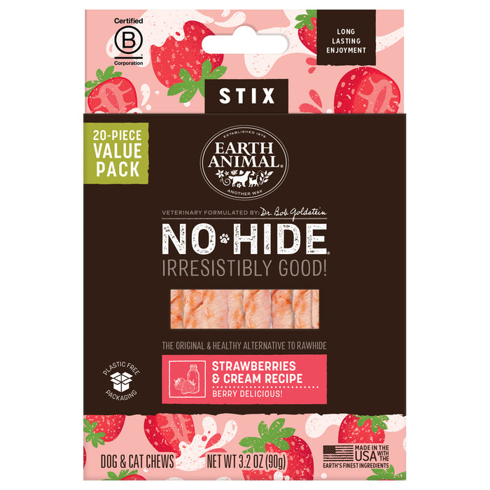 Earth Animal No-Hide Stix  | Dog & Cat Chews
