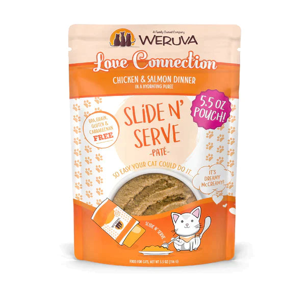 Weruva Love Connection Chicken & Salmon Dinner in a Hydrating PurÃ©e