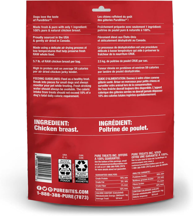 PureBites Chicken Air Dried Dog Treats