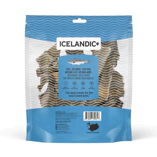 Icelandic+ Cod Skin Pieces Dog Treats
