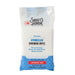 A package of Skout's Honor Pet Supplies Co. HydroClear Grooming Wipes for pets, featuring a white bag with blue floral accents and orange text.