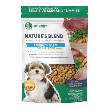 DR MARTY NATURE'S BLEND SENSITIVITY SELECT SMALL BITES