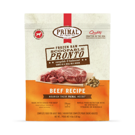 PRIMAL PRONTO FROZEN DOG FOOD