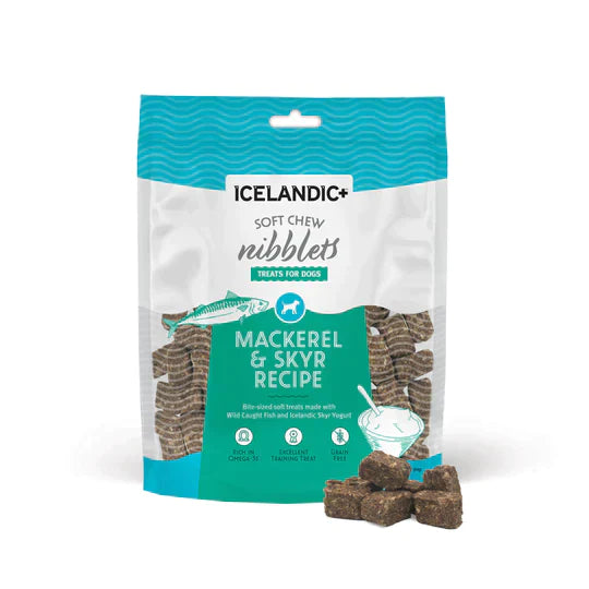 Icelandic+ Mackerel & Skyr Soft Chew Nibblets For Dogs