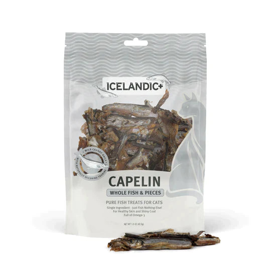 Icelandic+ Capelin Whole Fish & Pieces Cat Treats