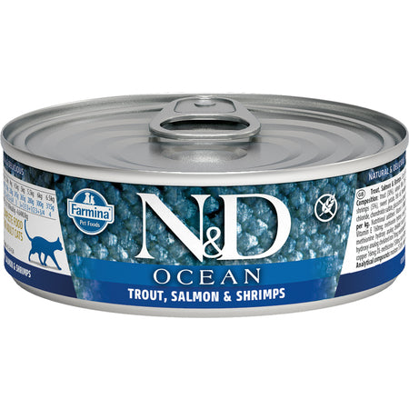 FARMINA N&D CAT OCEAN CANNED FOOD