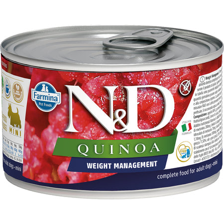 FARMINA N&D DOG QUINOA CANNED FOOD