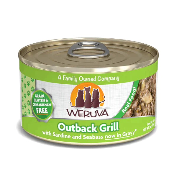 Weruva Outback Grill with Sardine and Seabass in Gravy