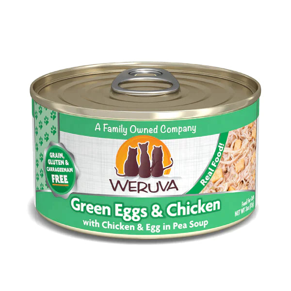 Weruva Green Eggs & Chicken with Chicken & Egg in Pea Soup