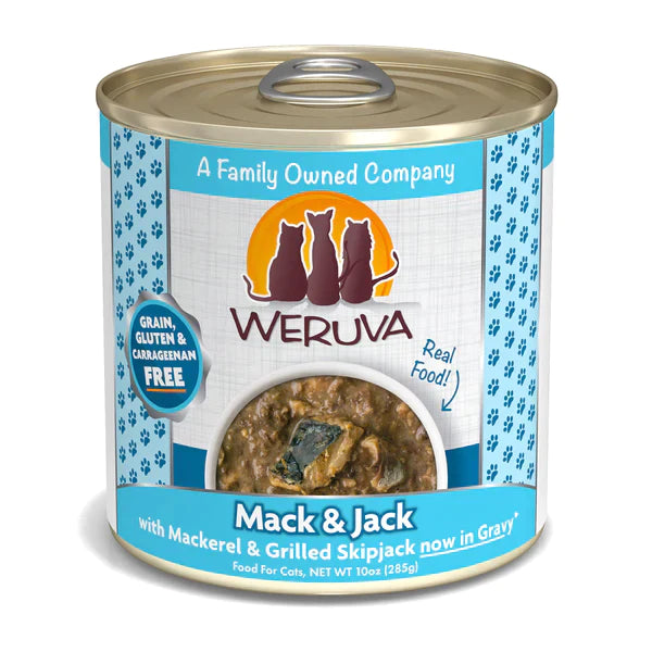 Weruva Mack & Jack with Mackerel & Grilled Skipjack in Gravy