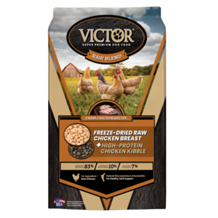 VICTOR DOG RAW BLEND DRY FOOD