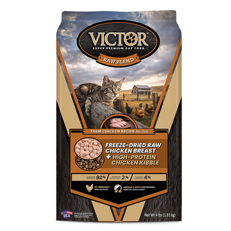 VICTOR CAT RAW BLEND DRY FOOD