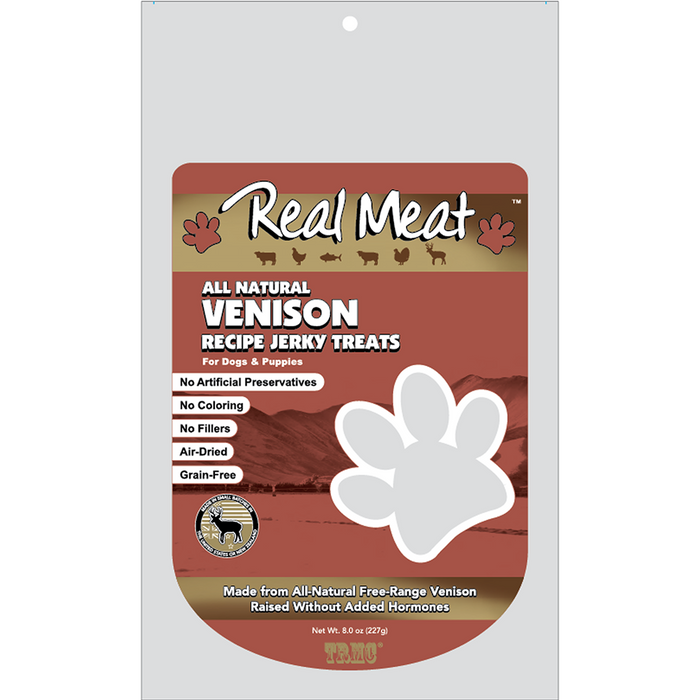 Real Meat Dog Treats Venison Jerky Treats
