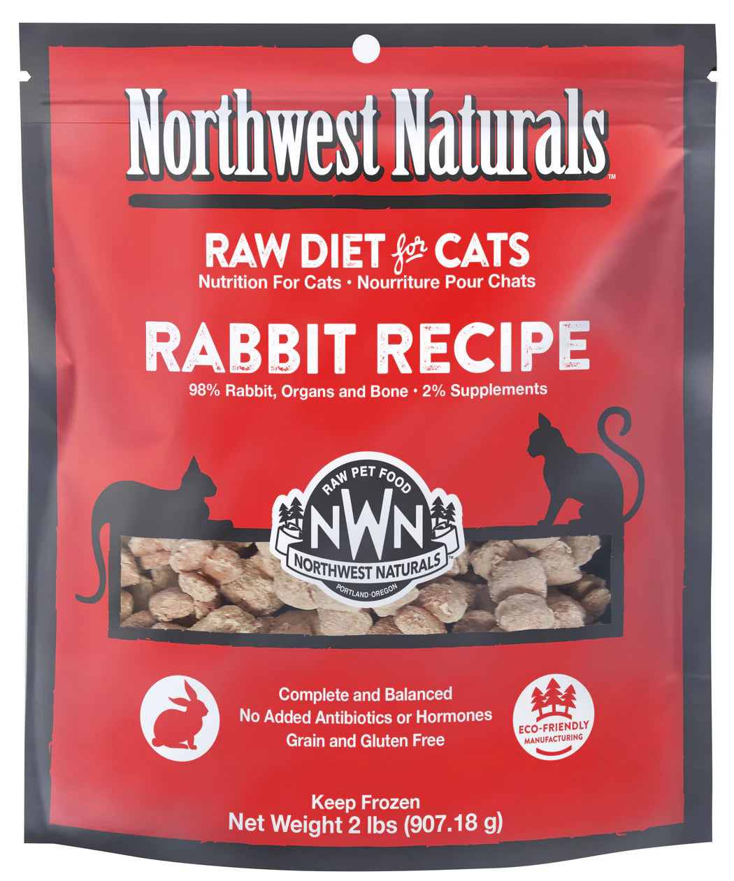 Northwest Naturals Frozen Nibbles Rabbit | HPC Boca Raton — Holistic ...