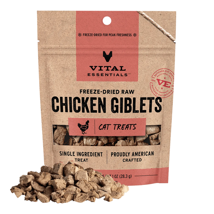 Vital Essentials Freeze-dried Raw Chicken Giblets