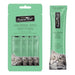 Fussie Cat Mackerel with Beef Puree cat treats, green 4-pack with an individual tube beside it.