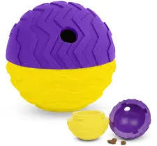 BRIGHTKINS DOG TOY TOUGH TUM TWO PIECE TEXTURE BALL LARGE