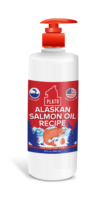 Plato Pet Treats Alaskan Salmon Oil Recipe Kibble Topper