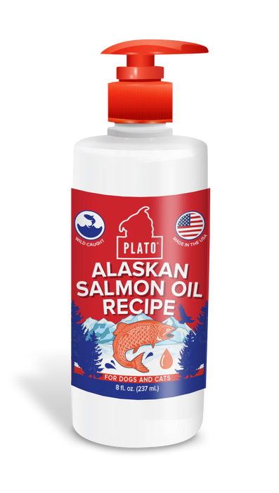 Plato Pet Treats Alaskan Salmon Oil Recipe Kibble Topper