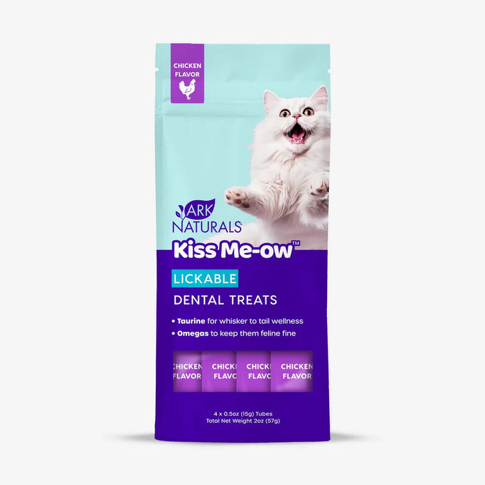 ARK NATURALS KISS ME-OW LICKABLE DENTAL TREATS 2 OZ
