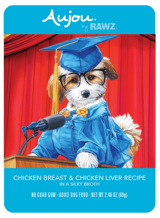 Rawz Chicken Breast & Chicken Liver Dog Food Recipe