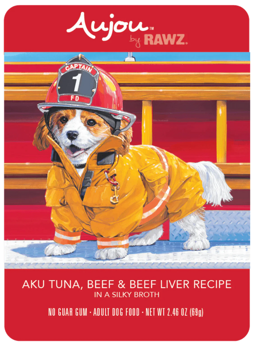 Rawz Aku Tuna, Beef & Beef Liver Dog Food Recipe