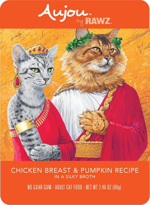 Rawz Aujou Chicken Breast & Pumpkin Cat Food Recipe
