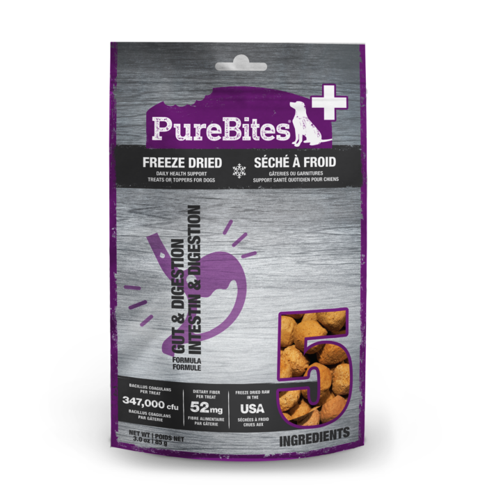 PureBites Gut & Digestion Freeze Dried Dog Treats