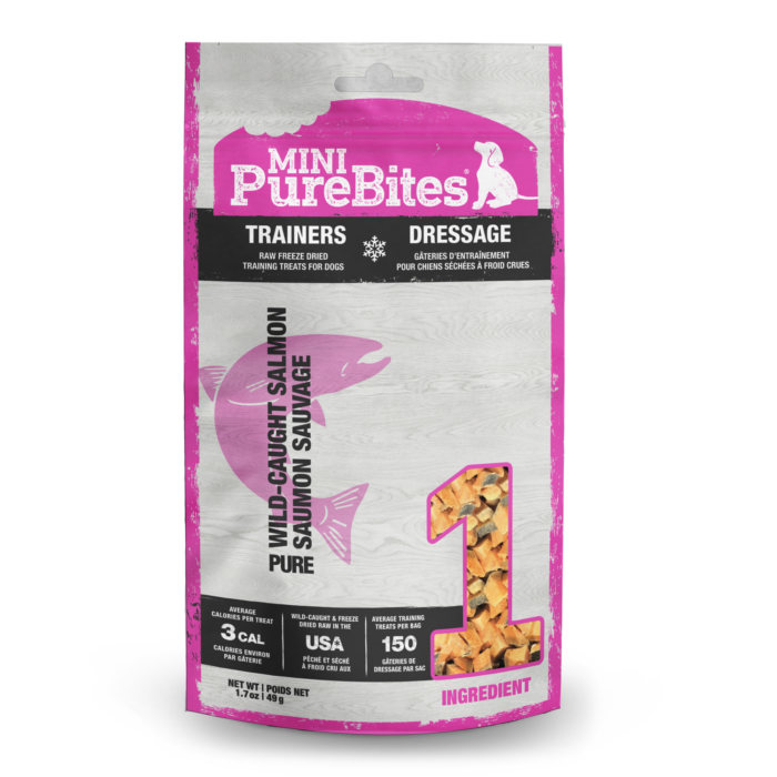 PureBites Salmon Freeze Dried Mini Dog Treats