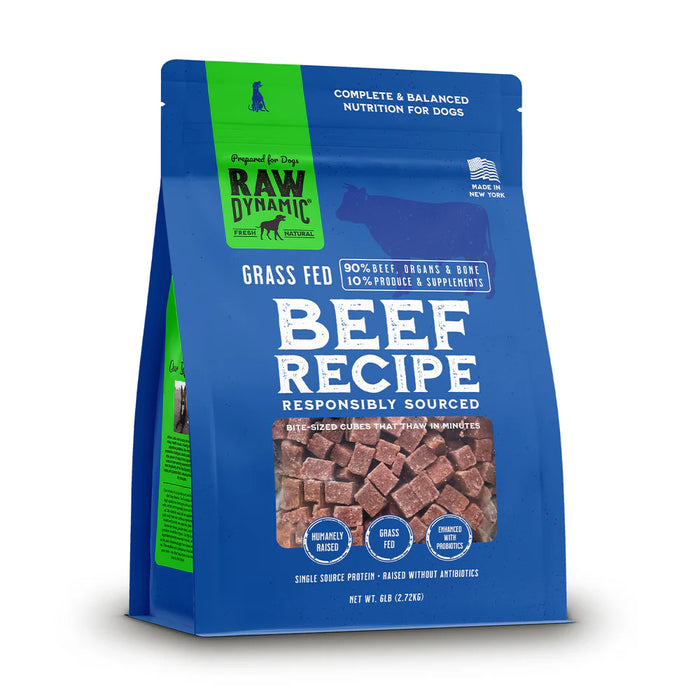 Raw Dynamic Frozen Scoop and Serve Dog Food