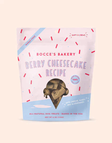 Bocce's Bakery Berry Cheesecake Soft & Chewy Treats
