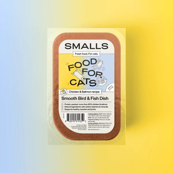 SMALLS CAT GENTLY COOKED SMOOTH & GROUND 5OZ 6 PK