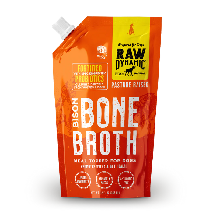 RAW DYNAMIC FROZEN BONE BROTH 12 OZ