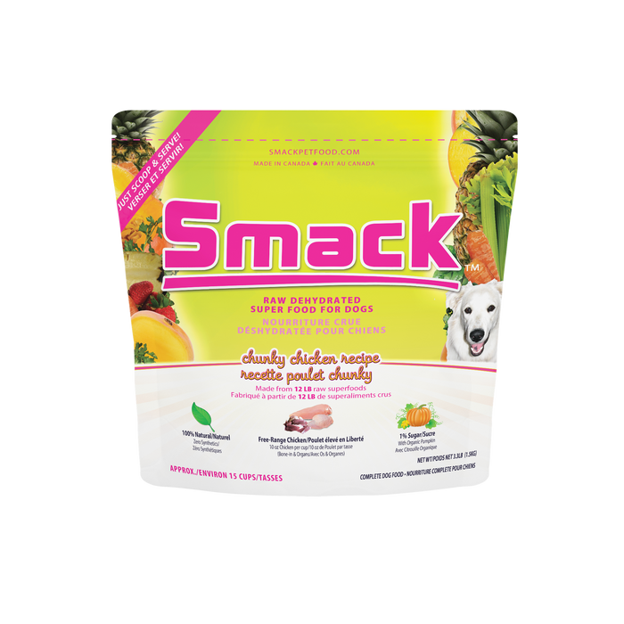 SMACK DEHYDRATED DOG FOOD