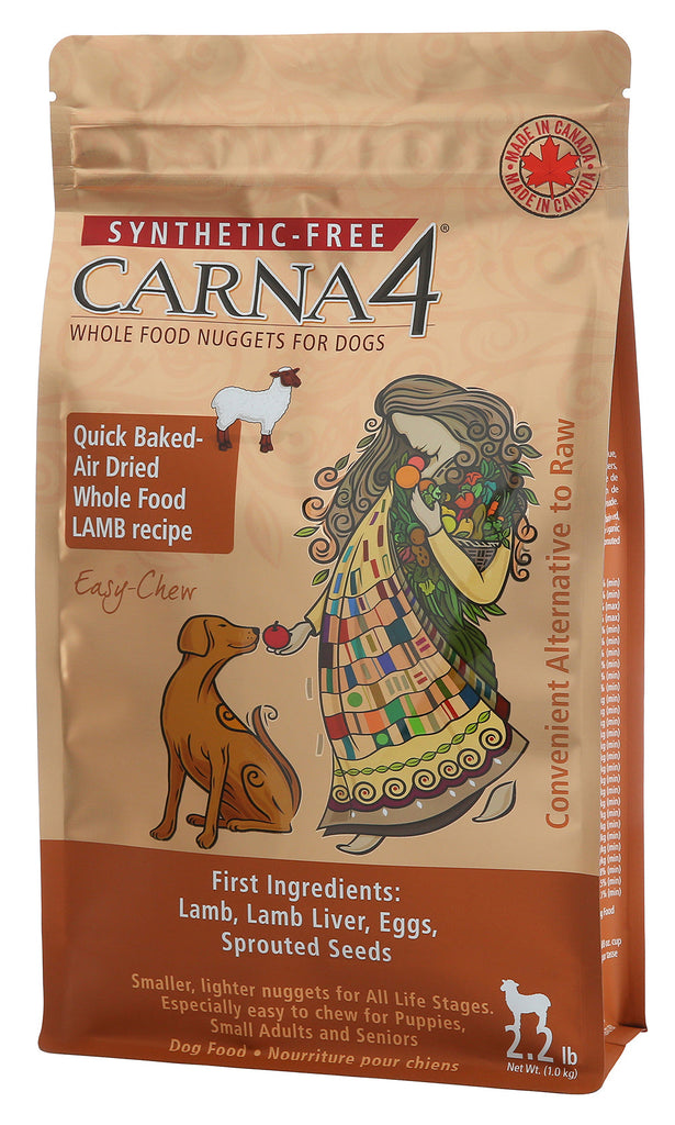 Carna4 Easy Chew Synthetic Free Dog Food Holistic Pet Cuisine