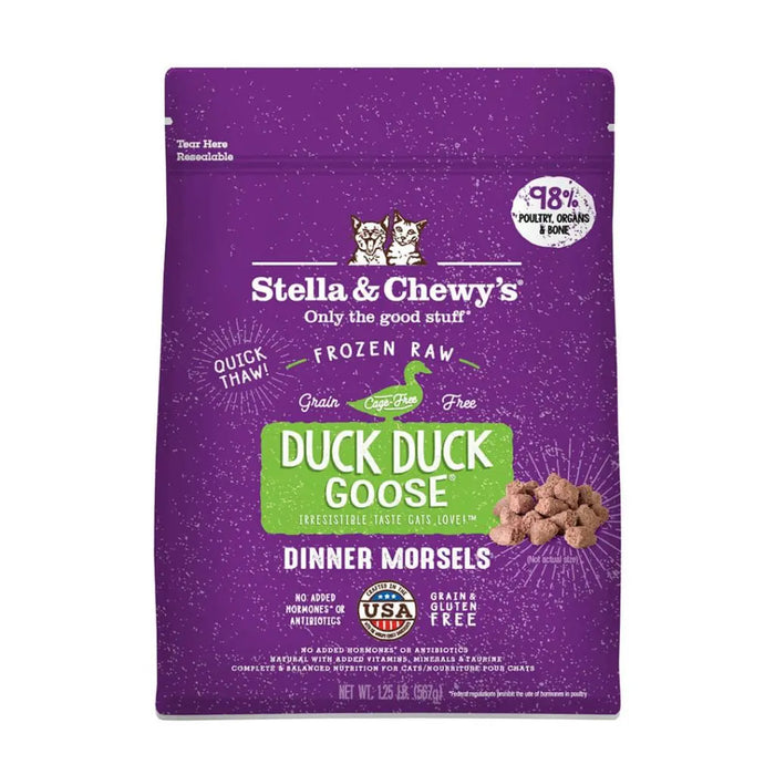 Stella & Chewy's Duck Goose Frozen Raw Dinner Morsels