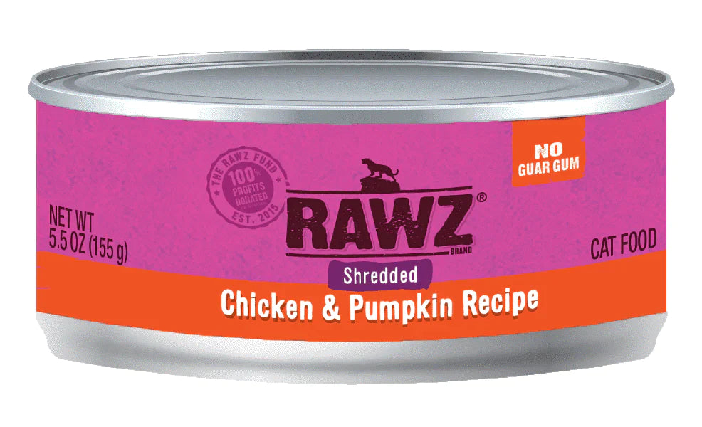 Rawz Chicken & Pumpkin Cat Food Recipe
