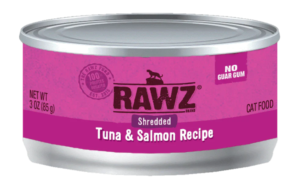 Rawz Shredded Tuna & Salmon Cat Food Recipe