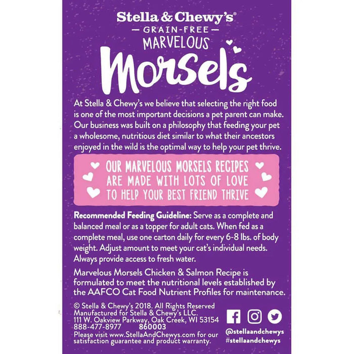 Stella & Chewy's Chicken & Salmon Medley Morsels