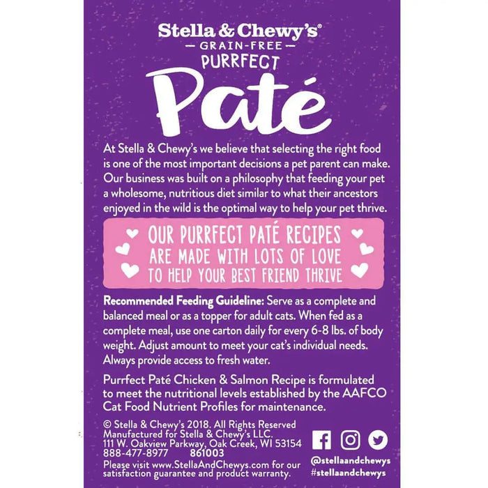 Stella & Chewy's Chicken & Salmon Medley Pate