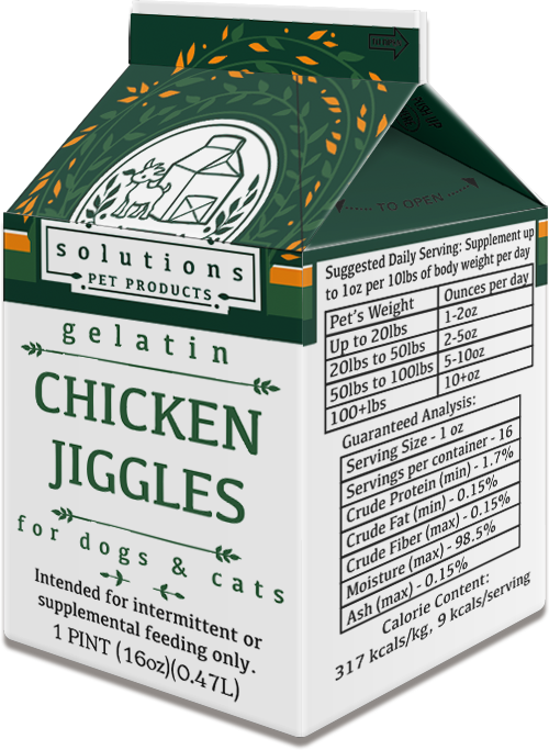 Solutions Pet Products Chicken Jiggles
