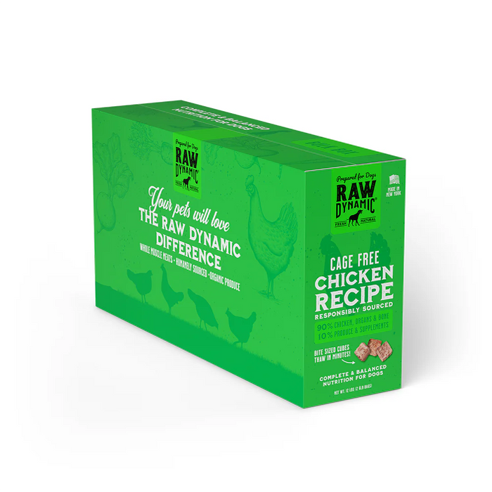 Raw Dynamic Frozen Scoop and Serve Dog Food